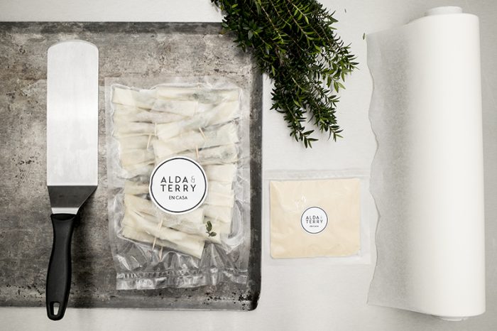 Crujiente de Langostinos con Mayonesa de Soja