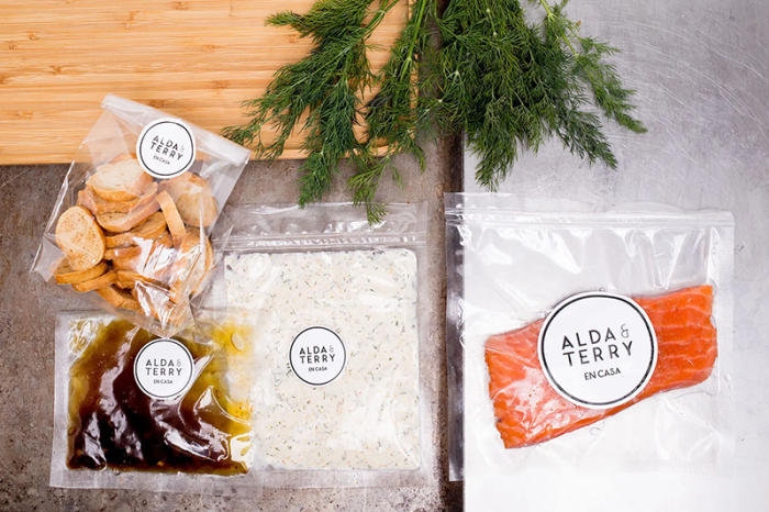 Salmón ahumado sin gluten