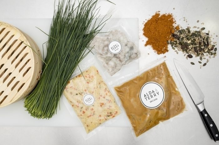 Langostinos al Curry con Cuscús de Verduras