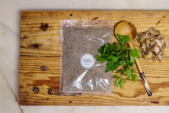 Salsa de champiñones y trufa